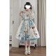 Miss Point Tea Party Daily Skirt with Detachable Shoulder Straps(Reservation/3 Colours/Full Payment Without Shipping)